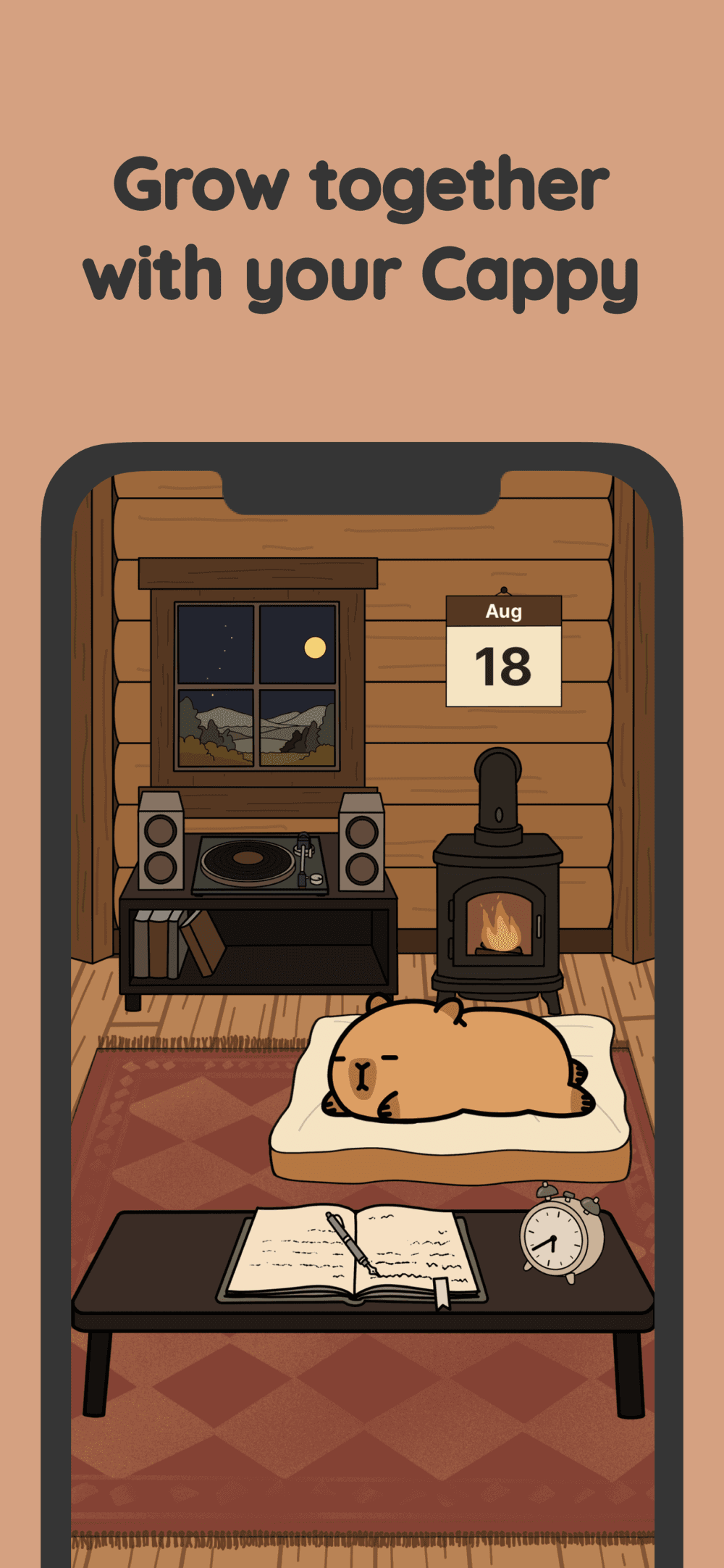 BeCappy app screen 1