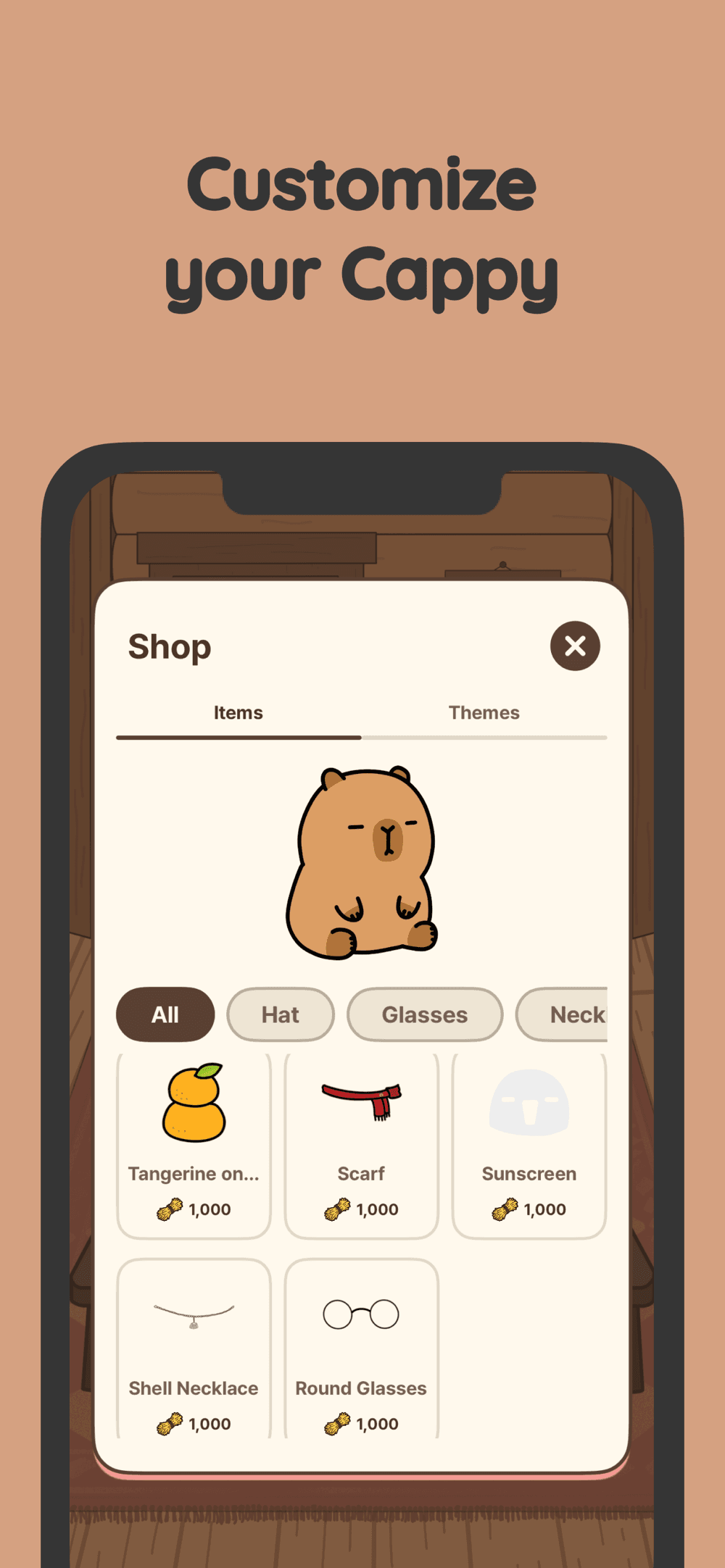 BeCappy app screen 5